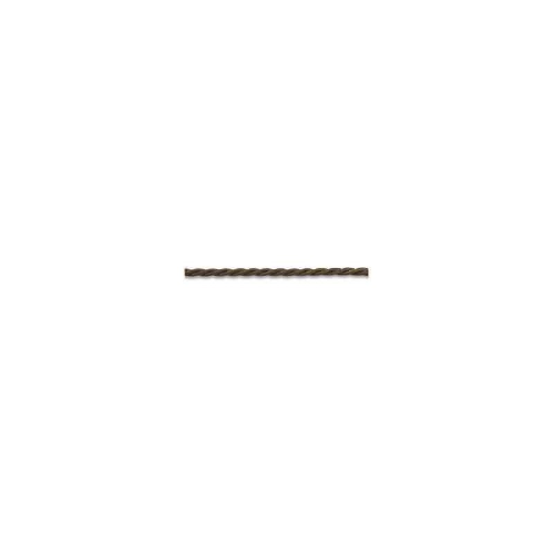 CAVO ELETTRICO COTONATO TRECCIA SETA 3 X 1.0mmq MARRONE 1 METRO FAEG FG24952