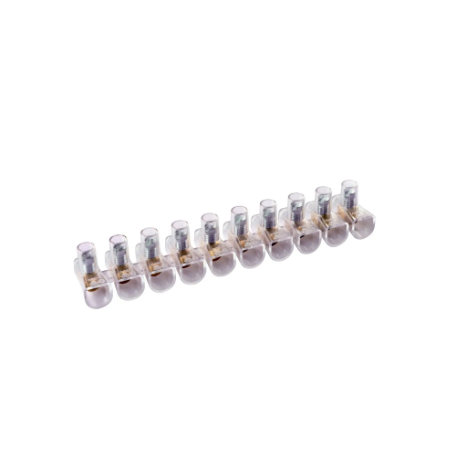 Morsetti unipolari per cavi sezione 4mm² N 1 stecca DA 10pz IP20 FAEG - FG25026