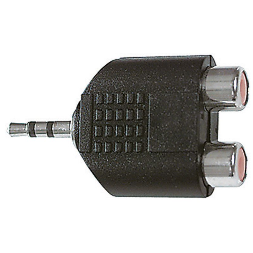ADATTATORE DA SPINA 3,5 STEREO A 2 PRESE RCA
