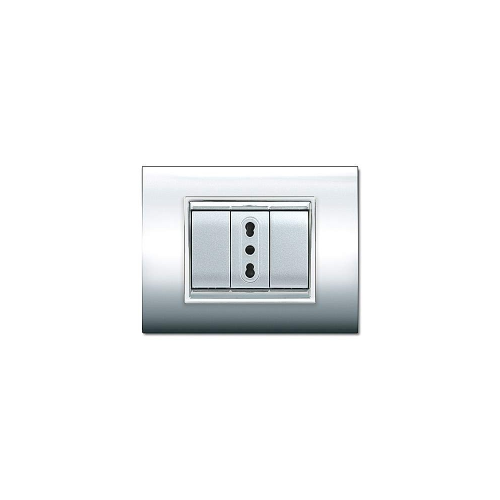Placca NewPrestige 3 moduli cromo ECL3083CR