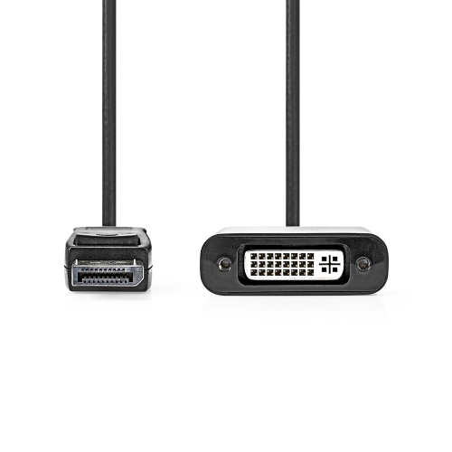 Adattatore DA DisplayPort maschio A DVI-D 24+1-Pin femmina | 1080p  0,20 m 