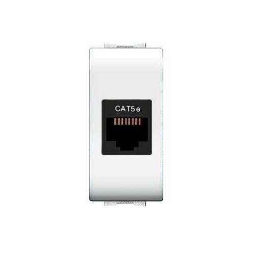 Presa RJ45 MyLife Cat.5e UTP bi ECL4083WH