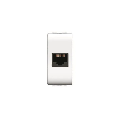 Presa telefonica RJ11 MyLife bianco ECL4084WH