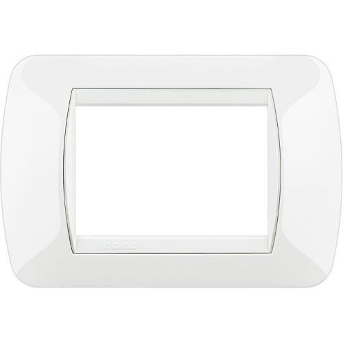 Bticino Living International placca 3 moduli bianco L4803BI