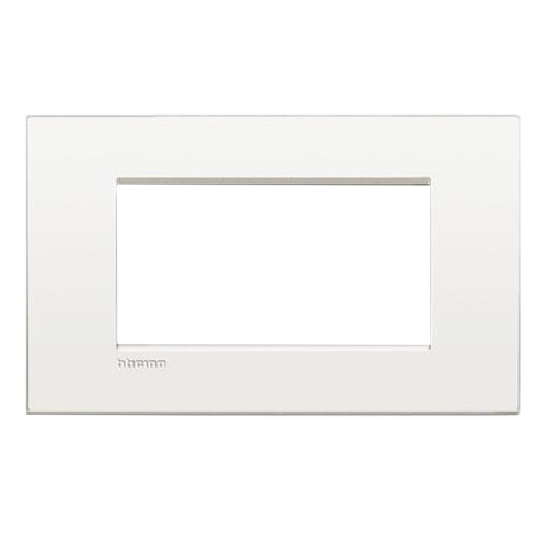 Bticino Livinglight placca AIR 4 moduli bianco puro LNC4804BN
