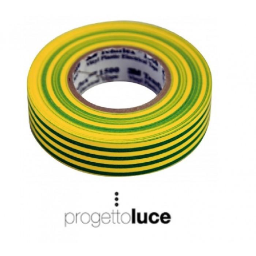 3M NASTRO ISOLANTE 19MM X 25 MT GIALLO VERDE