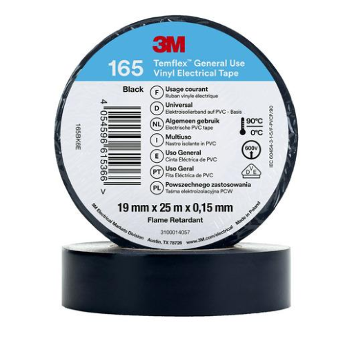 3M NASTRO ISOLANTE 25MM X 25 MT NERO