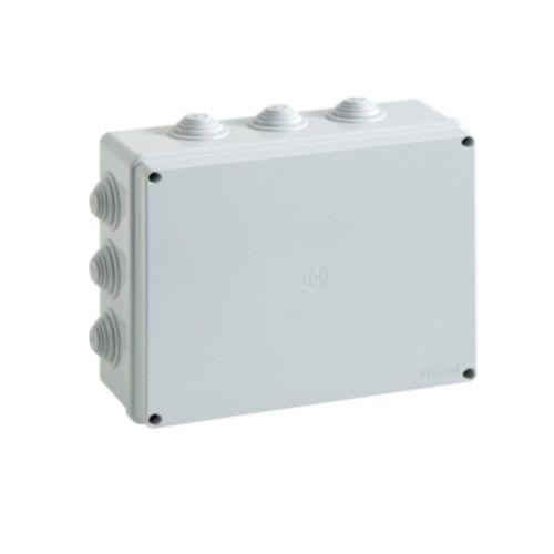 Scatola stagna di derivazione con passacavi da parete IP55 grigio FAEG FG13409