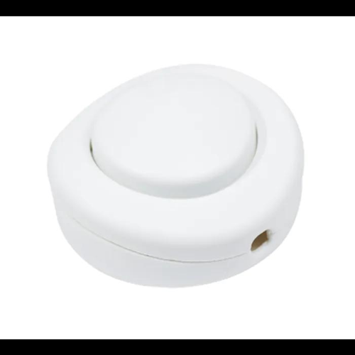 Interruttore unipolare BIANCO a pedale 250v - morsetto a vite 230v faeg fg24125