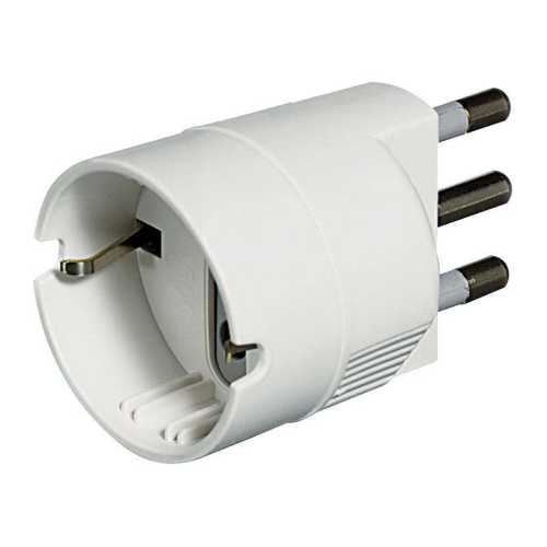BTICINO Adattatore con spina Bticino 2P+T 16A presa tedesca S3624DE