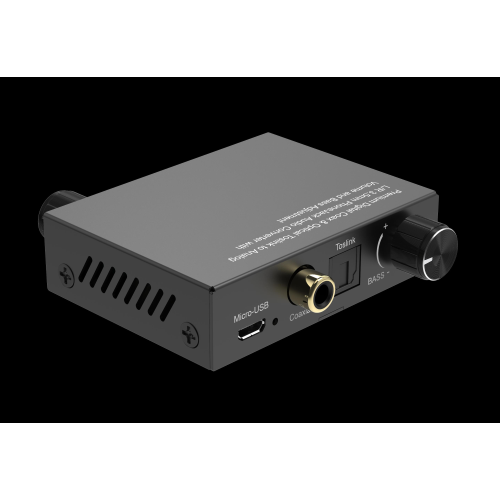 Convertitore Audio da Digitale a Analogico, Volume e Bassi