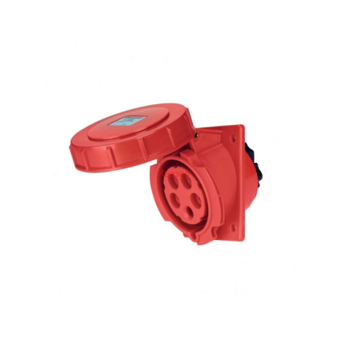 Elettrocanali EC69061 Presa incasso inclinata Rosso