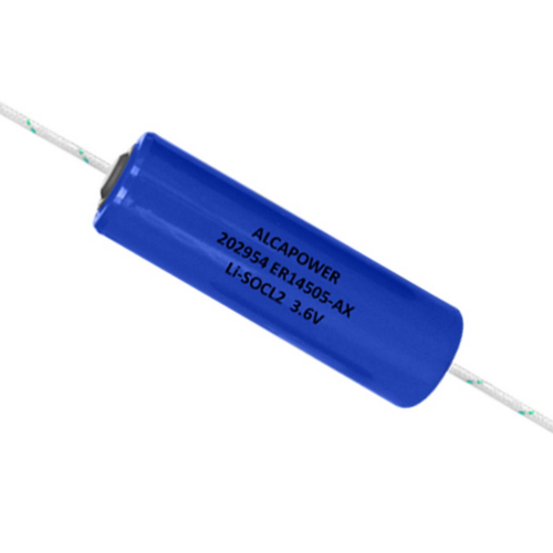 Pila Li-SOCL2 AA 3.6V 2400mAH con reofori ER14505-AX 