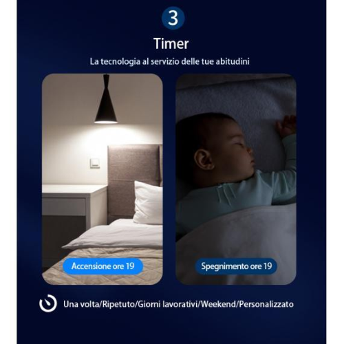 FARO WIFI ALEXA/GOOGLE Installazione da incasso 12w CCT AIGOSTAR 202149