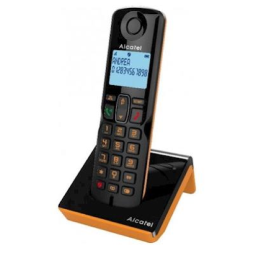Telefono cordless digitale ALCATEL ALCATEL S280 SOLO ORANGE ATL1425406