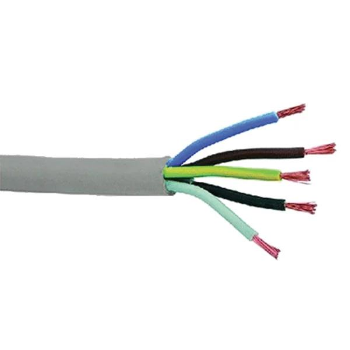 CAVO ELETTRICO 5X4   GRIGIO BC FLEX 450/750 V  al metro