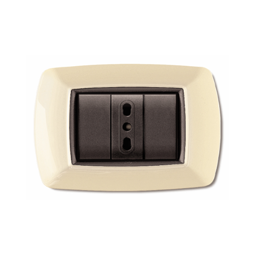 Placca MyLife 7 moduli avorio ECL2987A