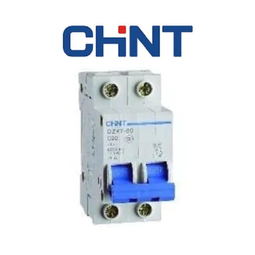 interruttore magnetotermico 6a 1p+n 2 moduli chint 41220