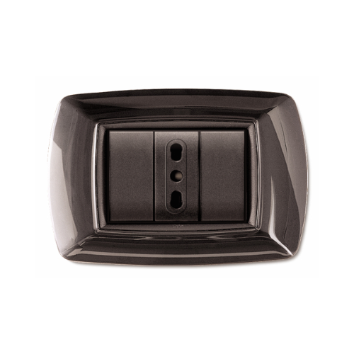 Placca MyLife 7 mod.grigio scuro ECL2987GS