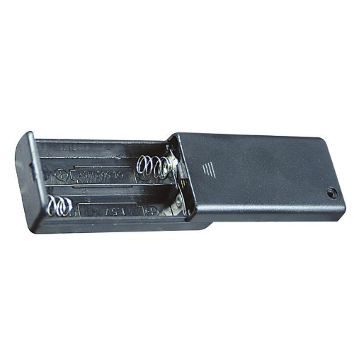 PORTAPILE PER 2 PILE STILO (AA-UM3) CON INTERRUTTORE ART. 04/10986-00
