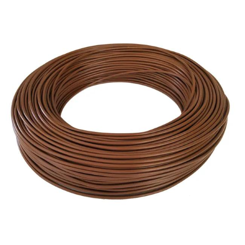 Cavo cordina unipolare 2,5mmq CPR FS17 MARRONE 100mt 
