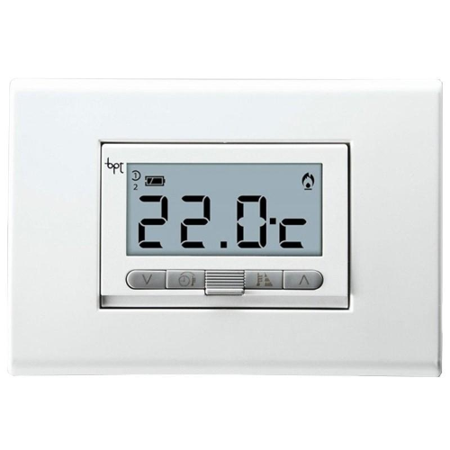 Termostato ambiente digitale da incasso BPT TA-350 Bianco 69400010