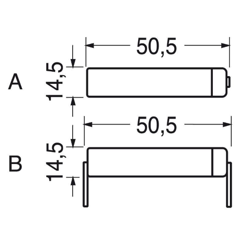 BATTERIE RICARICABILI NI-MH 1,2V 1800MA STILO (AA-UM3) C/ TERMINALI A SALDARE 