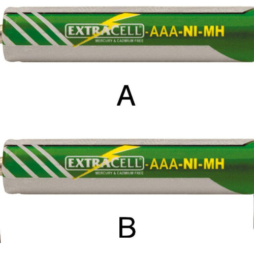 BATTERIE RICARICABILI NI-MH 1,2V  900MA MINISTILO (AAA-UM4) C/ TERMINALI A SALDARE 