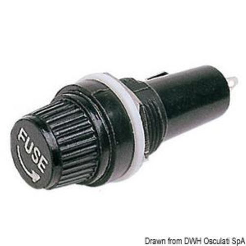 Portafusibile da pannello per fusibile 5x20mm