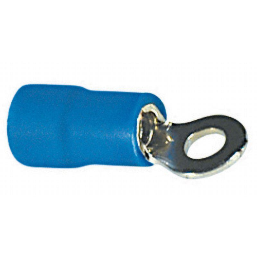 CAPICORDA AD OCCHIELLO BLU    CAVO 2.5 - Ø INTERNO 5.3 
