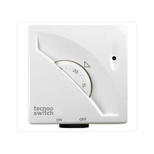 Termostato ambiente meccanico con interruttore ON/OFF