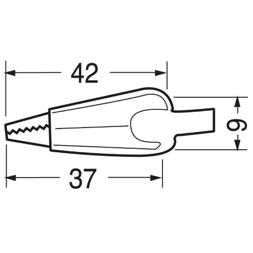 PINZE COCCOD.ISOLATI L.42   ROSSO