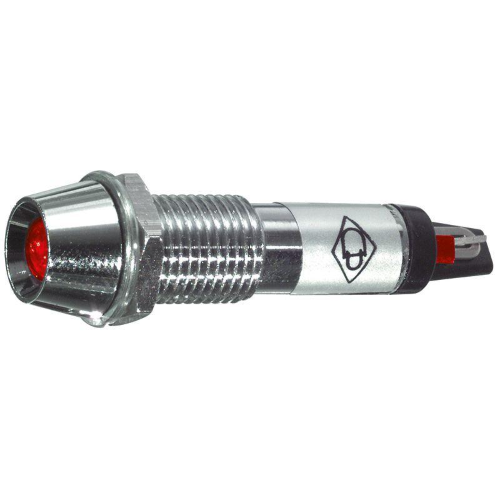 SEGNALATORE C/LED 12V  ROSSO 