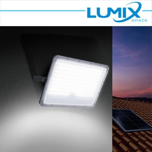  PROIETTORE SOLARE LED 100W + Crepuscolare