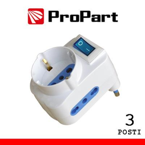 ADATT.SP.16A/2 PR.BP.+1 PR.SCHUKO/BP+INT