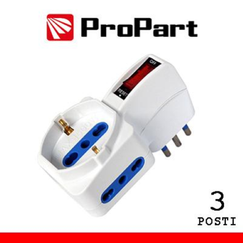 ADATTATORE SP.6A 2PR.BIP + SHUKO/BIP INT.