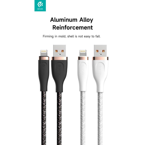 Cavo Intrecciato da Usb a Lightning 2,4 A, 1,5 Met