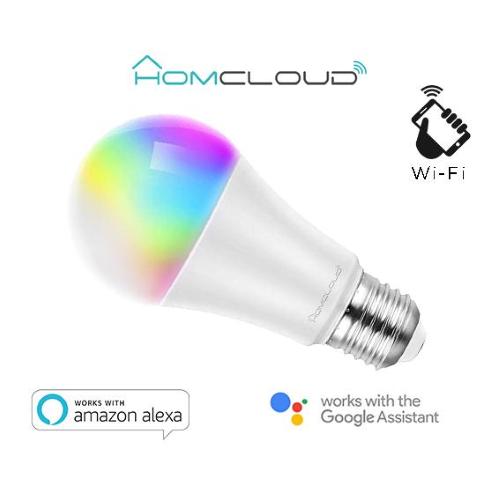LAMPADA WIFI RGB+CCT E27 DIMMER