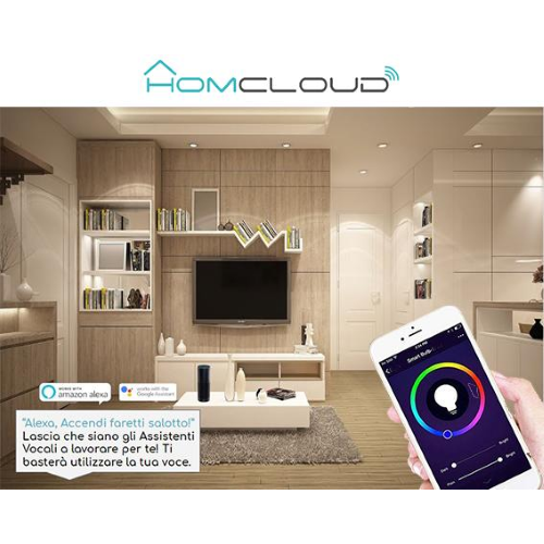 Adattatore Wi-FI lampadina E27/E27 dimmerabile