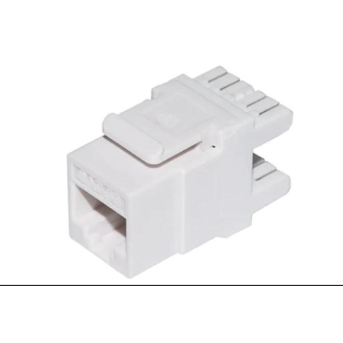 PRESA JACK RJ45 BIANCA NON SCHERMATA CAT5E 8/8