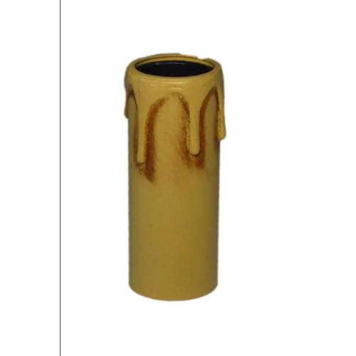 FINTA CANDELA FG24160  E14 H85MM ANTICO CON PORTALAMPADA FG 24152