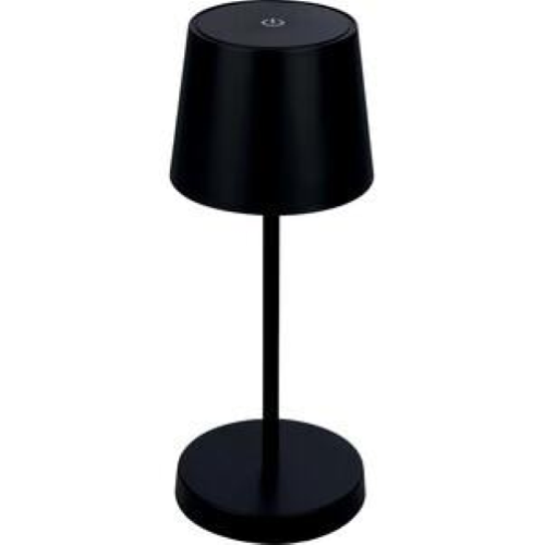 LAMPADA DA TAVOLO BT10001 BATT RICARICABILE NERO
