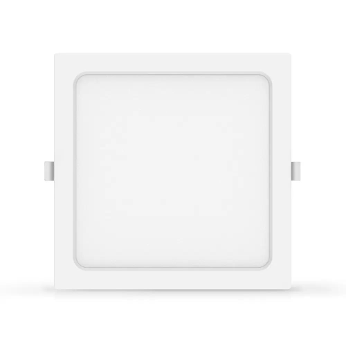 Faretto Led slim da incasso 20W Quadrato Cornice bianca Apertura 100 gradi Bianco freddo 6500K Aigostar