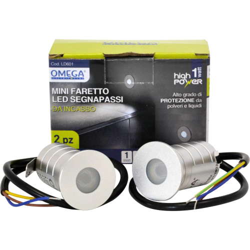 SET 2 PZ MINI FARETTO SEGNAPASSI 1W