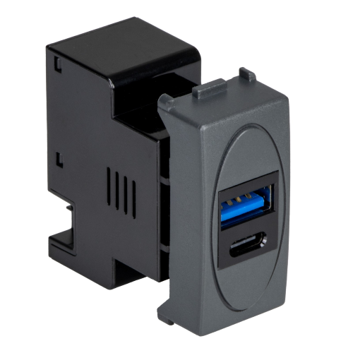 ALIMENTATORE USB TIPO A E TIPO C MYLIFE