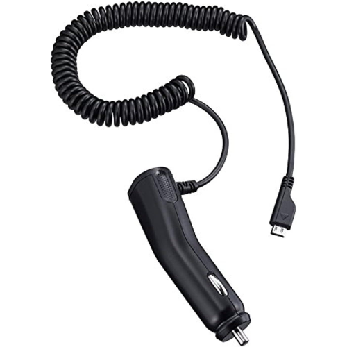 Samsung ACADU10CBECSTD Carica Batterie da Auto, Micro USB, Nero