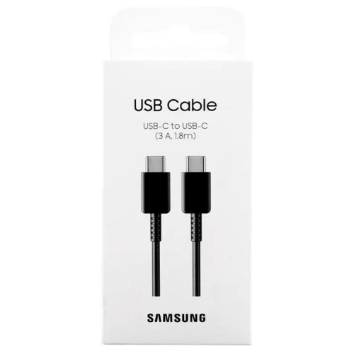 SAMSUNG CAVO USB-C TO USB-C EP-DX310JB 1.8M 3A BLACK