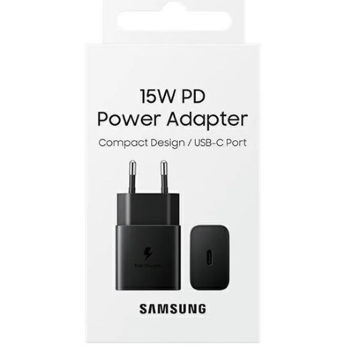 SAMSUNG CARICATORE 15W EP-T1510 PD USB-C BLACK