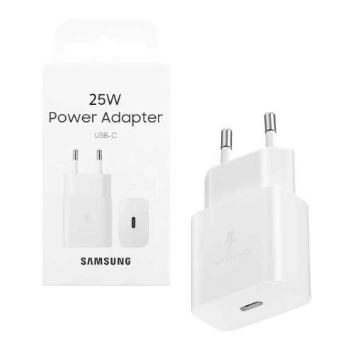 SAMSUNG CARICATORE 25W EP-T2510NWE FC USB-C WHITE