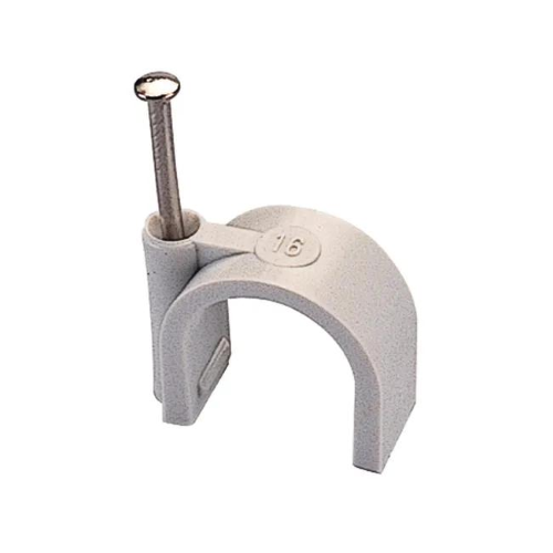 GRAFFETTA FERMACAVO GRIGIA 7/8  100PZ